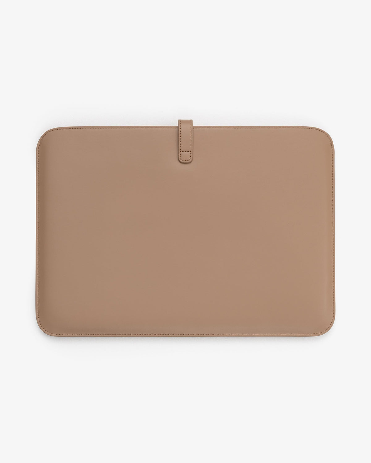 15"/16" Laptop Sleeve in Mocha with Personalised Hardware